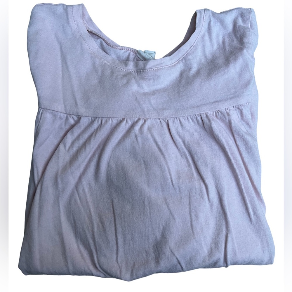 ⭐️⭐️⭐️4 for$12⭐️⭐️⭐️ GAP Kids Long Sleeve Peplum Top Milkshake Pink Size Med